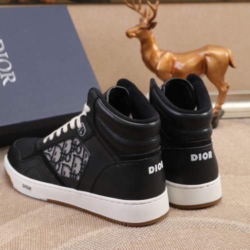 Cheap Christian Dior High Top Shoes For Men #1186408 Replica Wholesale [$80.00 USD] [ITEM#1186408] on Replica Christian Dior High Top Shoes