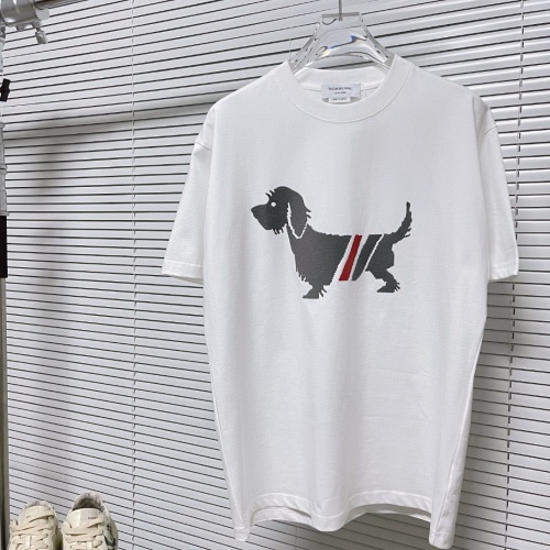 Cheap Thom Browne TB T-Shirts Short Sleeved For Unisex #1186443 Replica Wholesale [$41.00 USD] [ITEM#1186443] on Replica Thom Browne TB T-Shirts