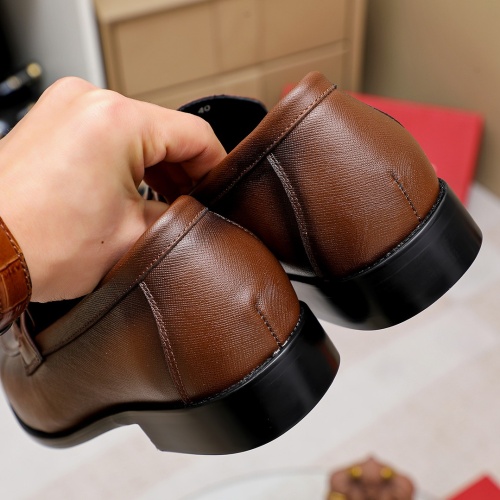 Cheap Salvatore Ferragamo Leather Shoes For Men #1186487 Replica Wholesale [$82.00 USD] [ITEM#1186487] on Replica Salvatore Ferragamo Leather Shoes