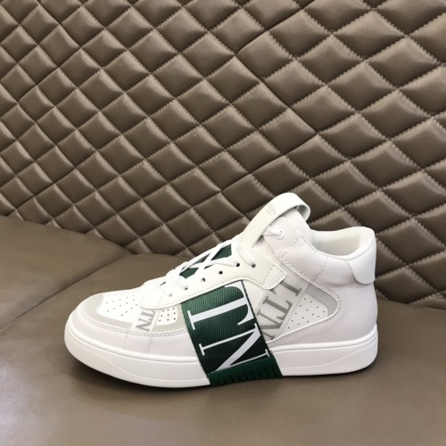 Cheap Valentino High Tops Shoes For Men #1186569 Replica Wholesale [$85.00 USD] [ITEM#1186569] on Replica Valentino High Tops Shoes