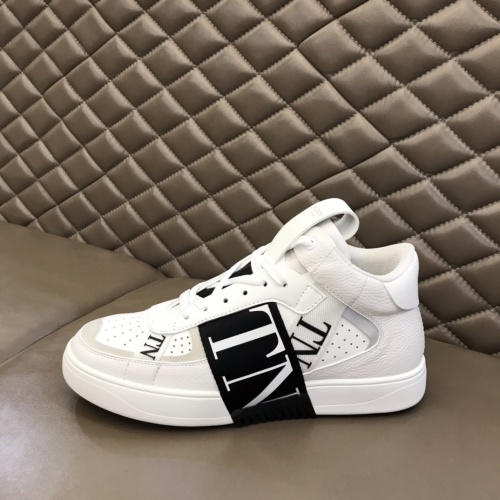 Cheap Valentino High Tops Shoes For Men #1186570 Replica Wholesale [$85.00 USD] [ITEM#1186570] on Replica Valentino High Tops Shoes