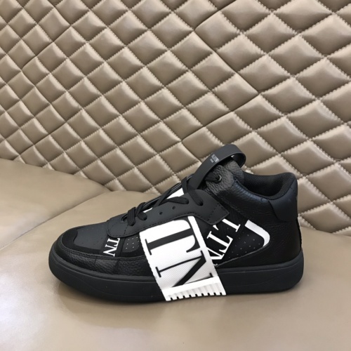 Cheap Valentino High Tops Shoes For Men #1186571 Replica Wholesale [$85.00 USD] [ITEM#1186571] on Replica Valentino High Tops Shoes