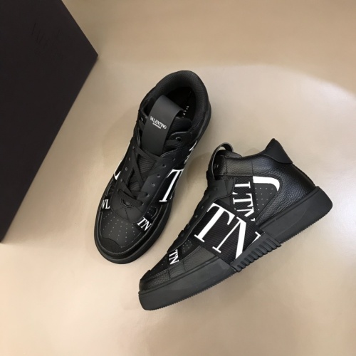 Cheap Valentino High Tops Shoes For Men #1186572 Replica Wholesale [$85.00 USD] [ITEM#1186572] on Replica Valentino High Tops Shoes