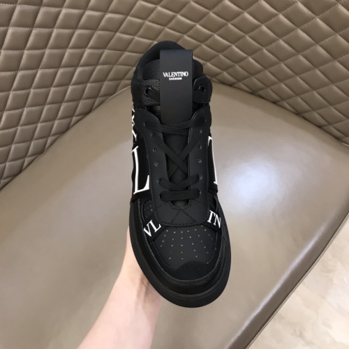 Cheap Valentino High Tops Shoes For Men #1186572 Replica Wholesale [$85.00 USD] [ITEM#1186572] on Replica Valentino High Tops Shoes