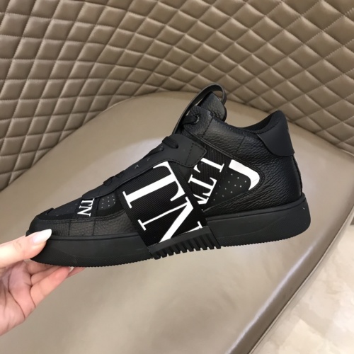 Cheap Valentino High Tops Shoes For Men #1186572 Replica Wholesale [$85.00 USD] [ITEM#1186572] on Replica Valentino High Tops Shoes