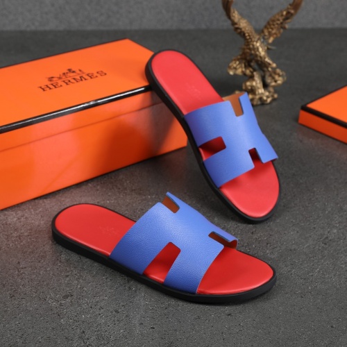 Cheap Hermes Slippers For Men #1186616 Replica Wholesale [$45.00 USD] [ITEM#1186616] on Replica Hermes Slippers