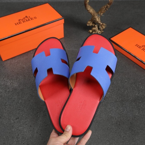 Cheap Hermes Slippers For Men #1186616 Replica Wholesale [$45.00 USD] [ITEM#1186616] on Replica Hermes Slippers