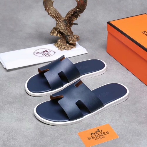 Cheap Hermes Slippers For Men #1186618 Replica Wholesale [$45.00 USD] [ITEM#1186618] on Replica Hermes Slippers