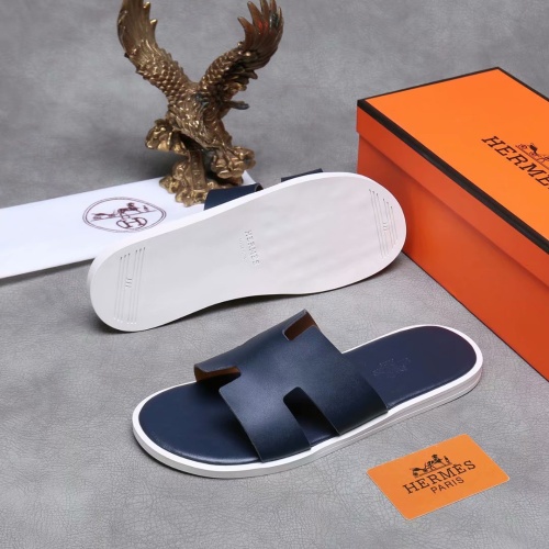 Cheap Hermes Slippers For Men #1186618 Replica Wholesale [$45.00 USD] [ITEM#1186618] on Replica Hermes Slippers