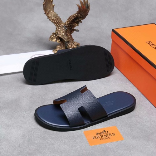 Cheap Hermes Slippers For Men #1186619 Replica Wholesale [$45.00 USD] [ITEM#1186619] on Replica Hermes Slippers