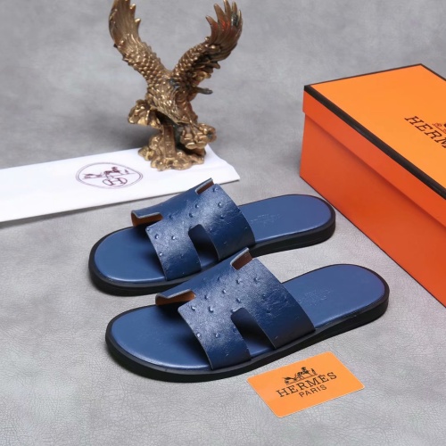 Cheap Hermes Slippers For Men #1186620 Replica Wholesale [$45.00 USD] [ITEM#1186620] on Replica Hermes Slippers