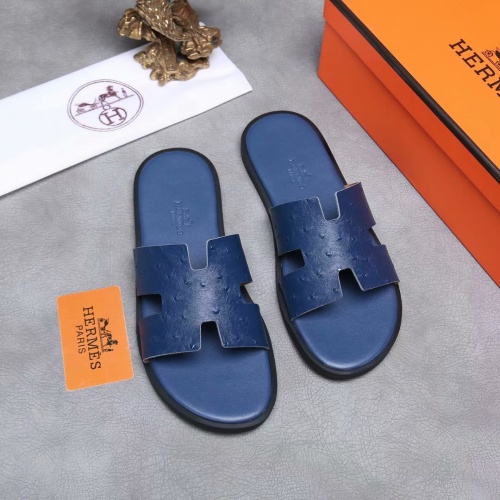 Cheap Hermes Slippers For Men #1186620 Replica Wholesale [$45.00 USD] [ITEM#1186620] on Replica Hermes Slippers