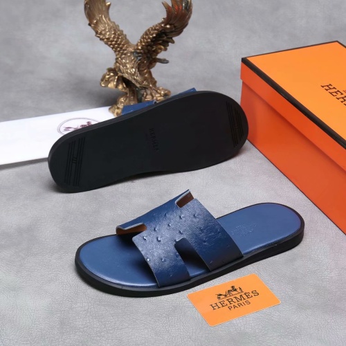 Cheap Hermes Slippers For Men #1186620 Replica Wholesale [$45.00 USD] [ITEM#1186620] on Replica Hermes Slippers