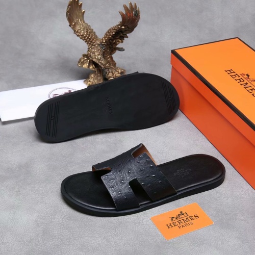 Cheap Hermes Slippers For Men #1186621 Replica Wholesale [$45.00 USD] [ITEM#1186621] on Replica Hermes Slippers