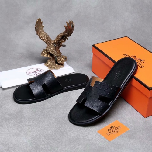 Cheap Hermes Slippers For Men #1186621 Replica Wholesale [$45.00 USD] [ITEM#1186621] on Replica Hermes Slippers