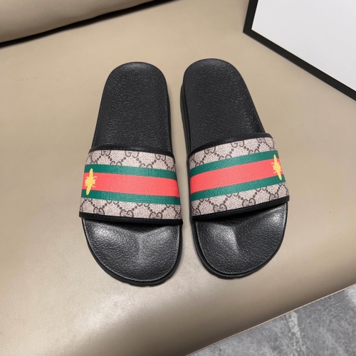 Cheap Gucci Slippers For Men #1186720 Replica Wholesale [$45.00 USD] [ITEM#1186720] on Replica Gucci Slippers