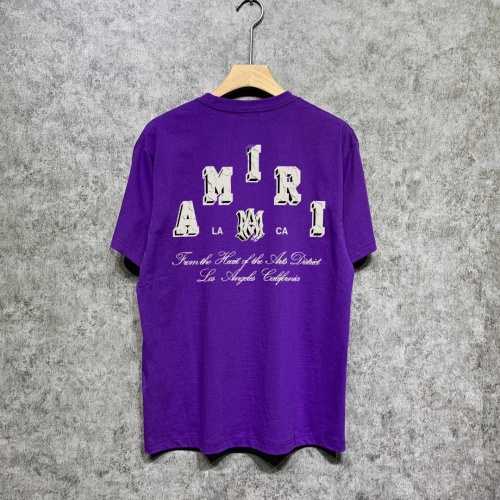 Cheap Amiri T-Shirts Short Sleeved For Unisex #1186728 Replica Wholesale [$39.00 USD] [ITEM#1186728] on Replica Amiri T-Shirts