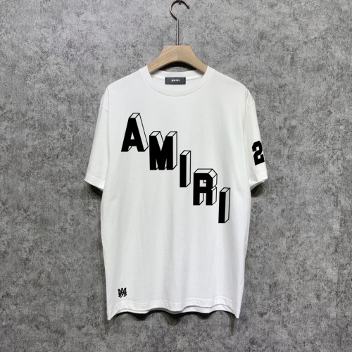 Cheap Amiri T-Shirts Short Sleeved For Unisex #1186732 Replica Wholesale [$39.00 USD] [ITEM#1186732] on Replica Amiri T-Shirts