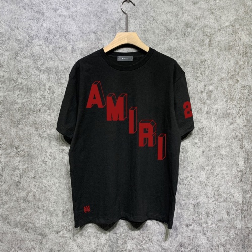 Cheap Amiri T-Shirts Short Sleeved For Unisex #1186733 Replica Wholesale [$39.00 USD] [ITEM#1186733] on Replica Amiri T-Shirts