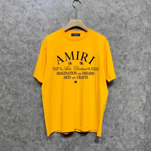 Cheap Amiri T-Shirts Short Sleeved For Unisex #1186739 Replica Wholesale [$39.00 USD] [ITEM#1186739] on Replica Amiri T-Shirts