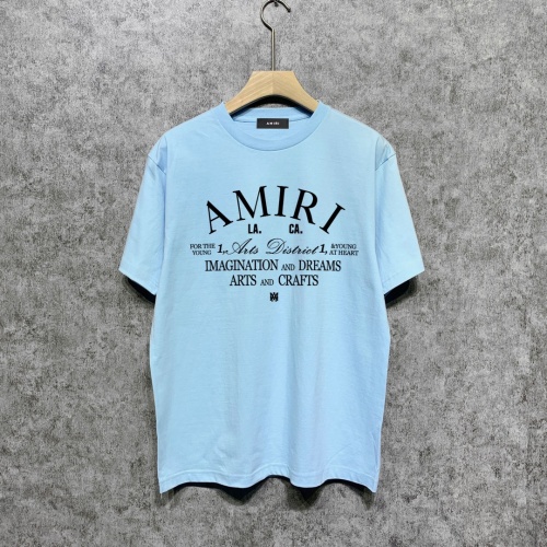 Cheap Amiri T-Shirts Short Sleeved For Unisex #1186742 Replica Wholesale [$39.00 USD] [ITEM#1186742] on Replica Amiri T-Shirts