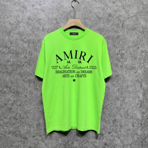Cheap Amiri T-Shirts Short Sleeved For Unisex #1186743 Replica Wholesale [$39.00 USD] [ITEM#1186743] on Replica Amiri T-Shirts
