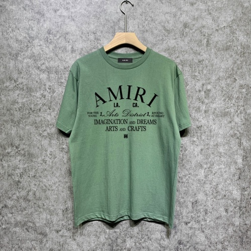 Cheap Amiri T-Shirts Short Sleeved For Unisex #1186744 Replica Wholesale [$39.00 USD] [ITEM#1186744] on Replica Amiri T-Shirts
