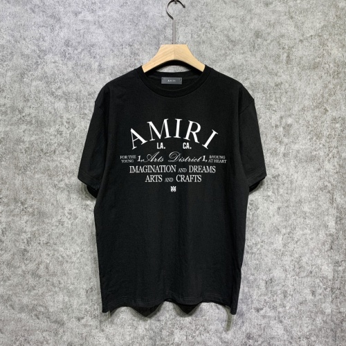 Cheap Amiri T-Shirts Short Sleeved For Unisex #1186746 Replica Wholesale [$39.00 USD] [ITEM#1186746] on Replica Amiri T-Shirts