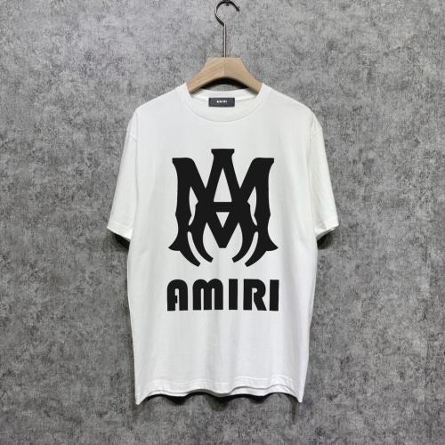 Cheap Amiri T-Shirts Short Sleeved For Unisex #1186747 Replica Wholesale [$39.00 USD] [ITEM#1186747] on Replica Amiri T-Shirts