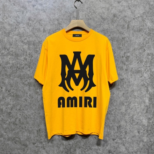 Cheap Amiri T-Shirts Short Sleeved For Unisex #1186751 Replica Wholesale [$39.00 USD] [ITEM#1186751] on Replica Amiri T-Shirts