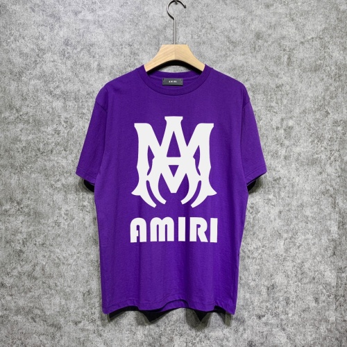 Cheap Amiri T-Shirts Short Sleeved For Unisex #1186755 Replica Wholesale [$39.00 USD] [ITEM#1186755] on Replica Amiri T-Shirts