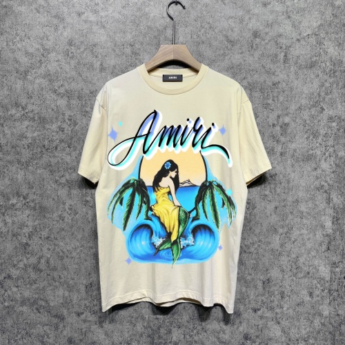Cheap Amiri T-Shirts Short Sleeved For Unisex #1186758 Replica Wholesale [$39.00 USD] [ITEM#1186758] on Replica Amiri T-Shirts