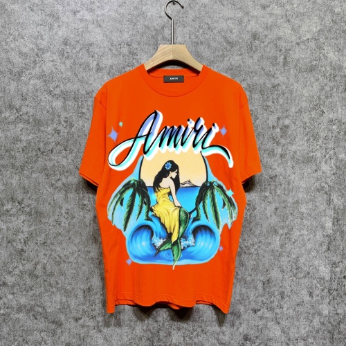 Cheap Amiri T-Shirts Short Sleeved For Unisex #1186762 Replica Wholesale [$39.00 USD] [ITEM#1186762] on Replica Amiri T-Shirts