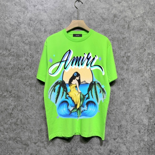 Cheap Amiri T-Shirts Short Sleeved For Unisex #1186764 Replica Wholesale [$39.00 USD] [ITEM#1186764] on Replica Amiri T-Shirts