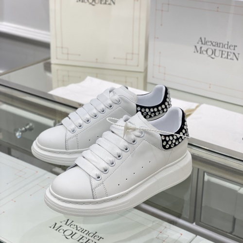 Cheap Alexander McQueen Casual Shoes For Women #1186976 Replica Wholesale [$115.00 USD] [ITEM#1186976] on Replica Alexander McQueen Casual Shoes