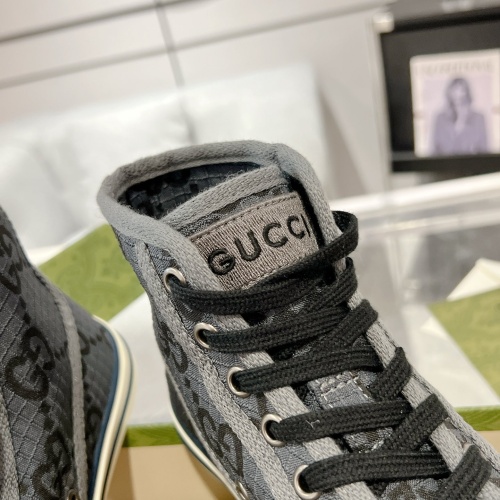 Cheap Gucci High Tops Shoes For Men #1187116 Replica Wholesale [$102.00 USD] [ITEM#1187116] on Replica Gucci High Tops Shoes