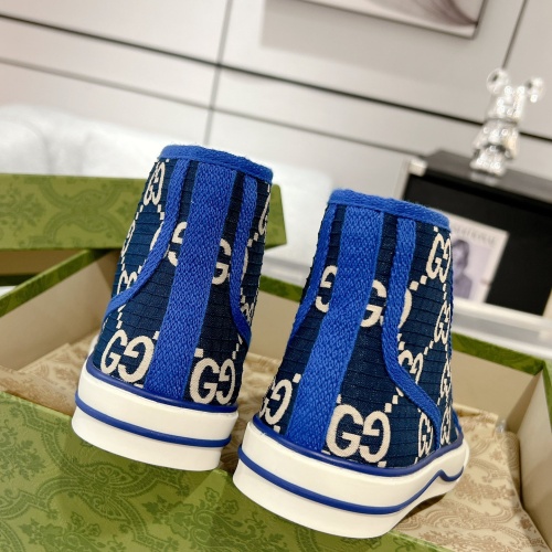 Cheap Gucci High Tops Shoes For Men #1187118 Replica Wholesale [$102.00 USD] [ITEM#1187118] on Replica Gucci High Tops Shoes