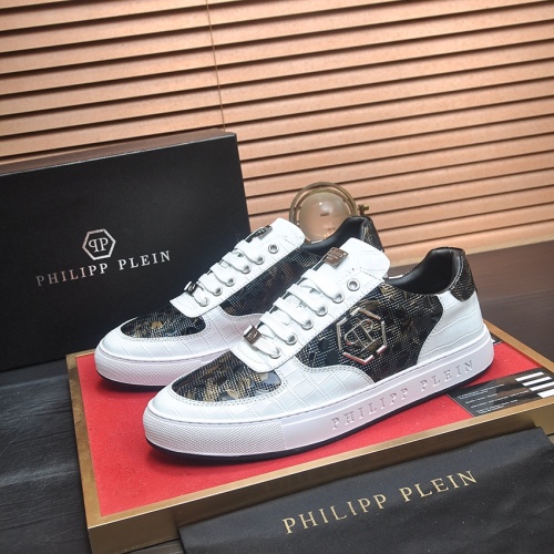 Cheap Philipp Plein Casual Shoes For Men #1187186 Replica Wholesale [$80.00 USD] [ITEM#1187186] on Replica Philipp Plein PP Casual Shoes