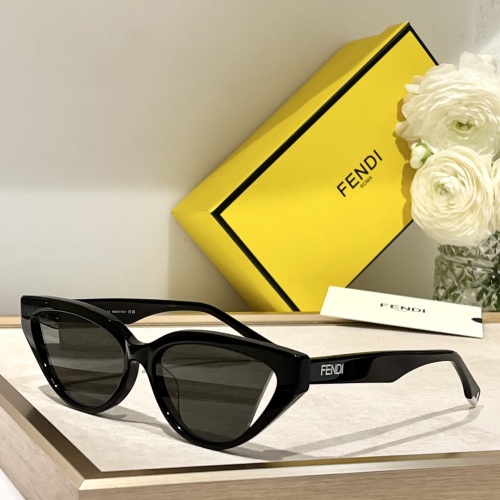 Cheap Fendi AAA Quality Sunglasses #1187267 Replica Wholesale [$60.00 USD] [ITEM#1187267] on Replica Fendi AAA Quality Sunglasses