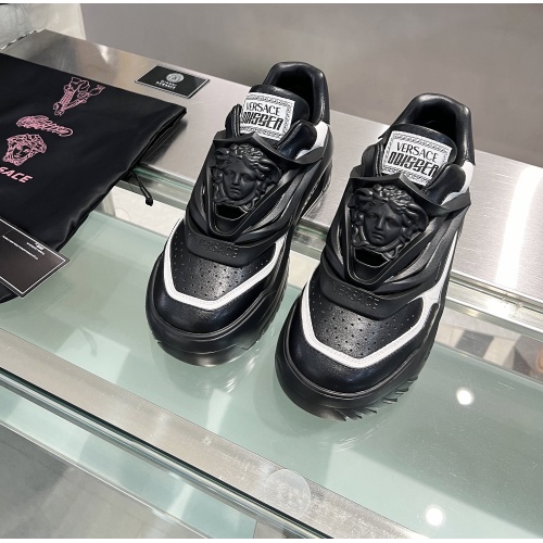 Cheap Versace Casual Shoes For Men #1187344 Replica Wholesale [$102.00 USD] [ITEM#1187344] on Replica Versace Casual Shoes