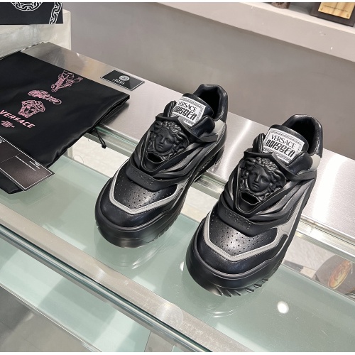 Cheap Versace Casual Shoes For Men #1187345 Replica Wholesale [$102.00 USD] [ITEM#1187345] on Replica Versace Casual Shoes