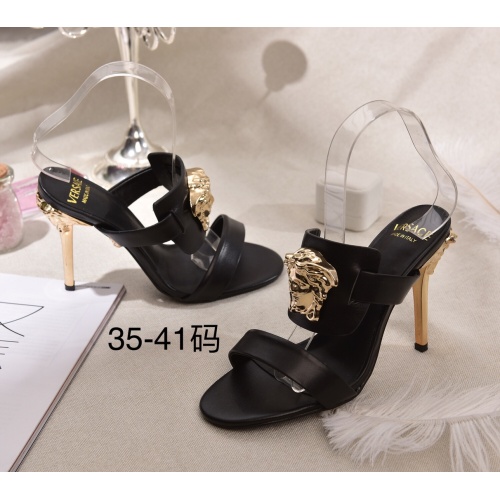 Cheap Versace Sandal For Women #1187390 Replica Wholesale [$80.00 USD] [ITEM#1187390] on Replica Versace Sandal