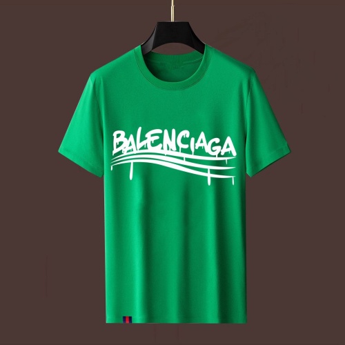 Cheap Balenciaga T-Shirts Short Sleeved For Men #1187518 Replica Wholesale [$40.00 USD] [ITEM#1187518] on Replica Balenciaga T-Shirts