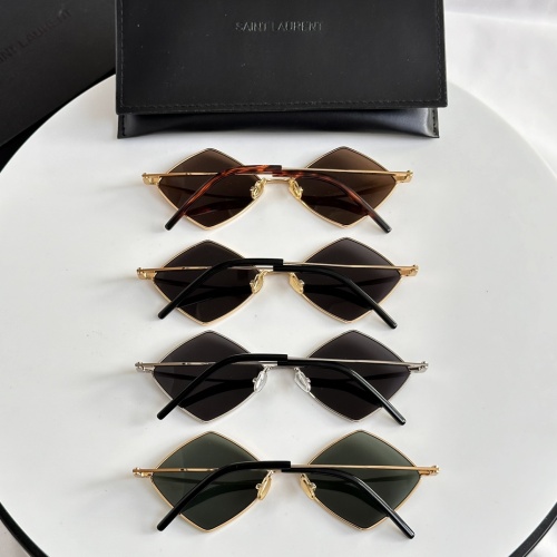 Cheap Yves Saint Laurent YSL AAA Quality Sunglasses #1187540 Replica Wholesale [$48.00 USD] [ITEM#1187540] on Replica Yves Saint Laurent YSL AAA Quality Sunglasses