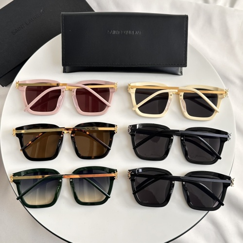 Cheap Yves Saint Laurent YSL AAA Quality Sunglasses #1187554 Replica Wholesale [$64.00 USD] [ITEM#1187554] on Replica Yves Saint Laurent YSL AAA Quality Sunglasses