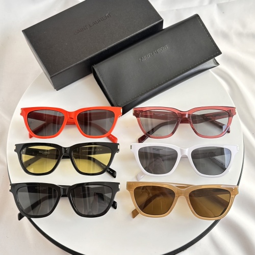 Cheap Yves Saint Laurent YSL AAA Quality Sunglasses #1187765 Replica Wholesale [$45.00 USD] [ITEM#1187765] on Replica Yves Saint Laurent YSL AAA Quality Sunglasses