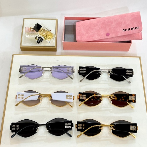 Cheap MIU MIU AAA Quality Sunglasses #1187838 Replica Wholesale [$68.00 USD] [ITEM#1187838] on Replica MIU MIU AAA Sunglasses