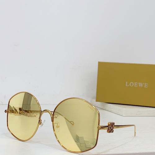 Cheap LOEWE AAA Quality Sunglasses #1187862 Replica Wholesale [$64.00 USD] [ITEM#1187862] on Replica LOEWE AAA Quality Sunglasses