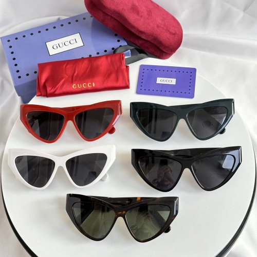 Cheap Gucci AAA Quality Sunglasses #1188055 Replica Wholesale [$52.00 USD] [ITEM#1188055] on Replica Gucci AAA Quality Sunglasses