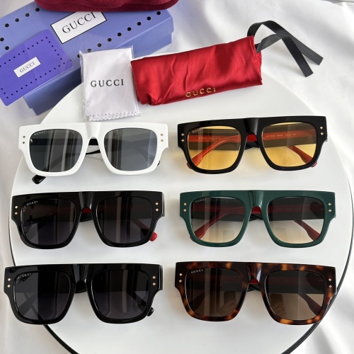 Cheap Gucci AAA Quality Sunglasses #1188069 Replica Wholesale [$60.00 USD] [ITEM#1188069] on Replica Gucci AAA Quality Sunglasses